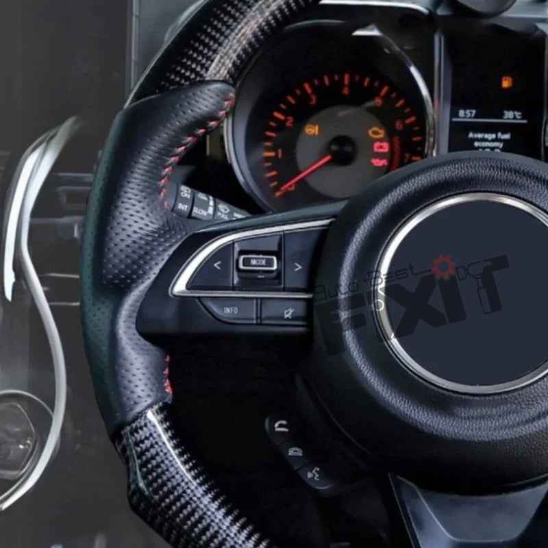 Maruti Suzuki Jimny Carbon Fiber Steering Wheel – Easy Installation F