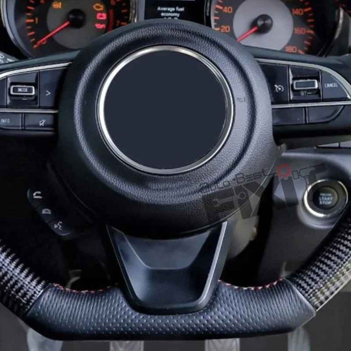 Maruti Suzuki Jimny Carbon Fiber Steering Wheel – Durable ABS Constructi