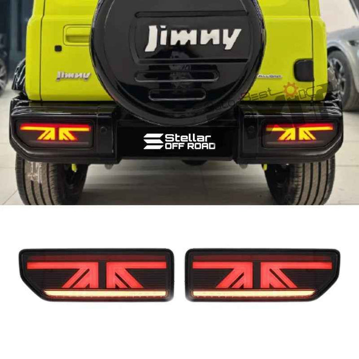 Maruti Suzuki Jimny Tail Lamp Union Jack V1 – Style Upgrade Accesso