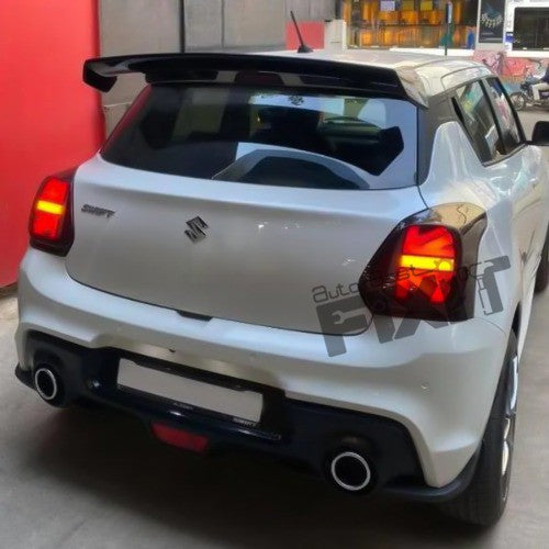 AutoStylenn Maruti Swift Union Jack Style Tail lamp 2018-2023 For MARUTI SWIFT Compatible with MARUTI Swift Vehicle_1