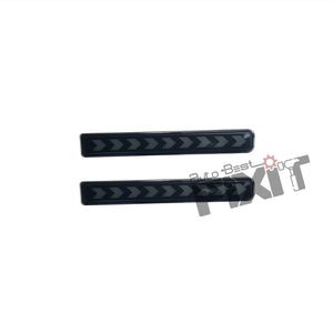 AutoStylenn Maruti Suzuki XL6 Bumper Reflector Matrix (V1) Smoke For MARUTI XL6 Compatible with MARUTI XL6 Vehicle