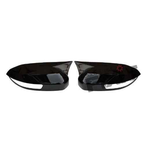 Tata Harrier 2025 Batman Style Mirror Covers – Durable ABS Constructi