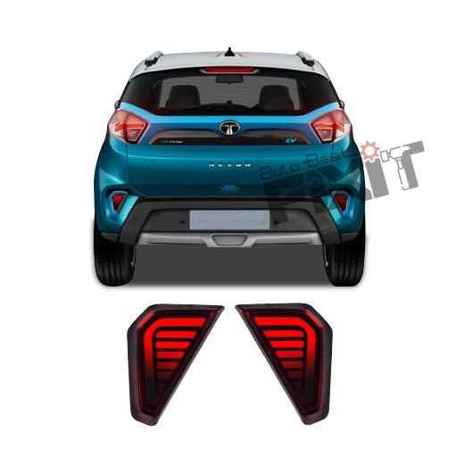 Tata Nexon Bumper Reflector Matrix – Easy Installation F