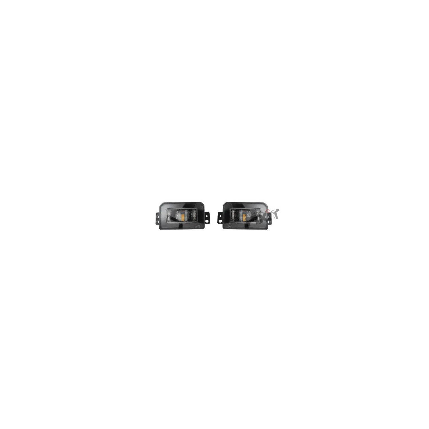 AutoStylenn Tata Nexon 2024 Fog Lamp Tri Color For TATA NEXON Compatible with TATA Nexon Vehicle