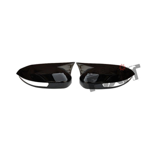 AutoStylenn Tata Safari Batman Style Mirror Covers For TATA SAFARI Compatible with TATA Safari Vehicle