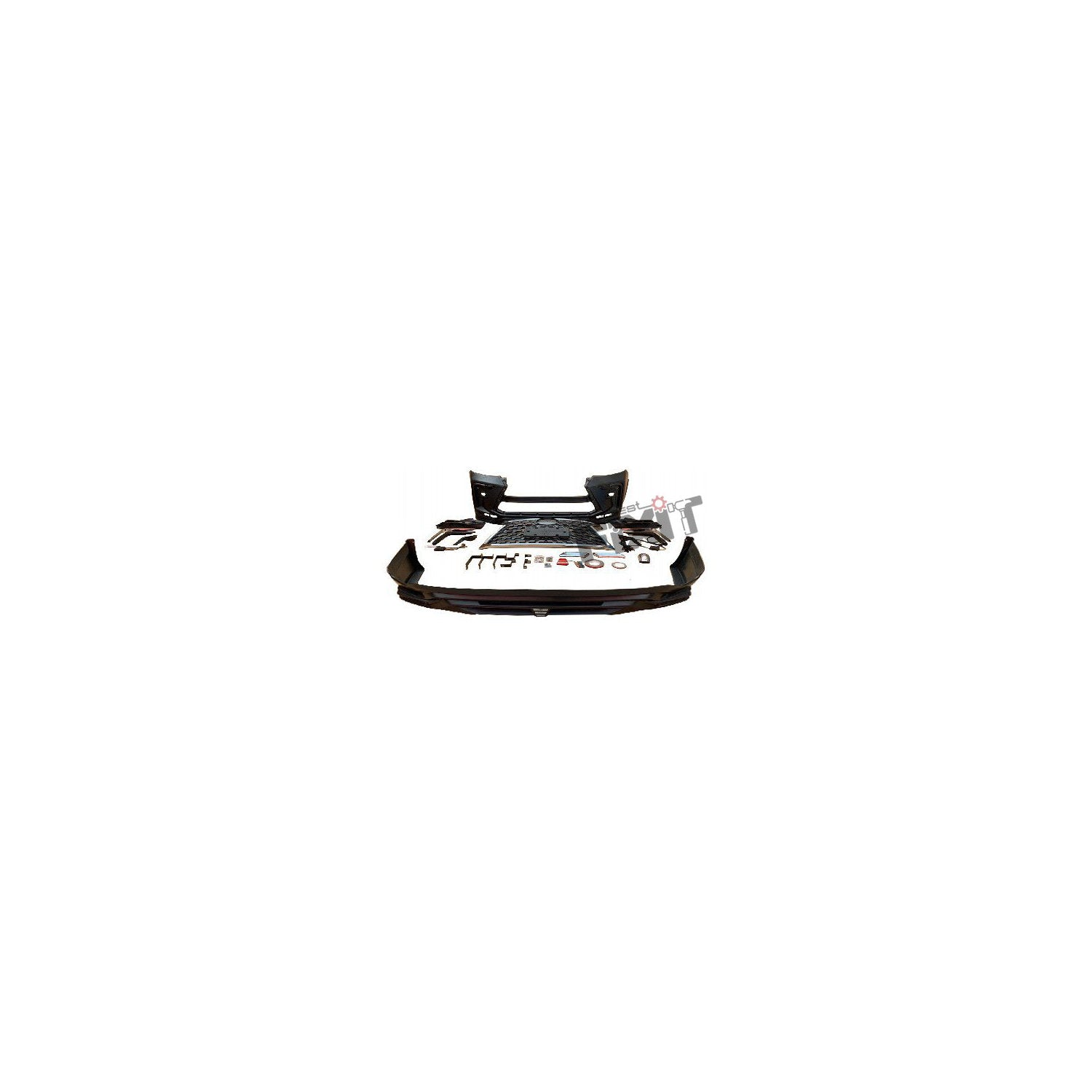 AutoStylenn Toyota Fortuner Lexus Style Body Kit For TOYOTA FORTUNER Compatible with TOYOTA Fortuner Vehicle