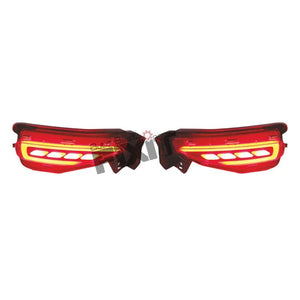 AutoStylenn Toyota Fortuner 2016 Bumper Reflector Matrix For TOYOTA FORTUNER Compatible with TOYOTA Fortuner Vehicle
