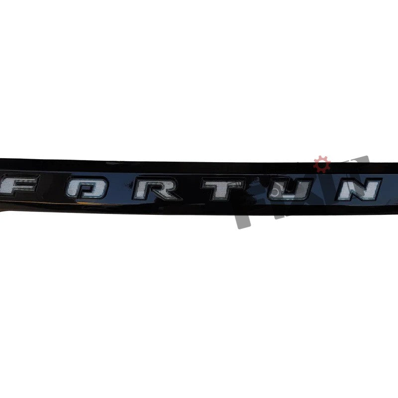 AutoStylenn Toyota Fortuner 2012 Dicky Panel Chrome / Black For TOYOTA FORTUNER Compatible with TOYOTA Fortuner Vehicle_7
