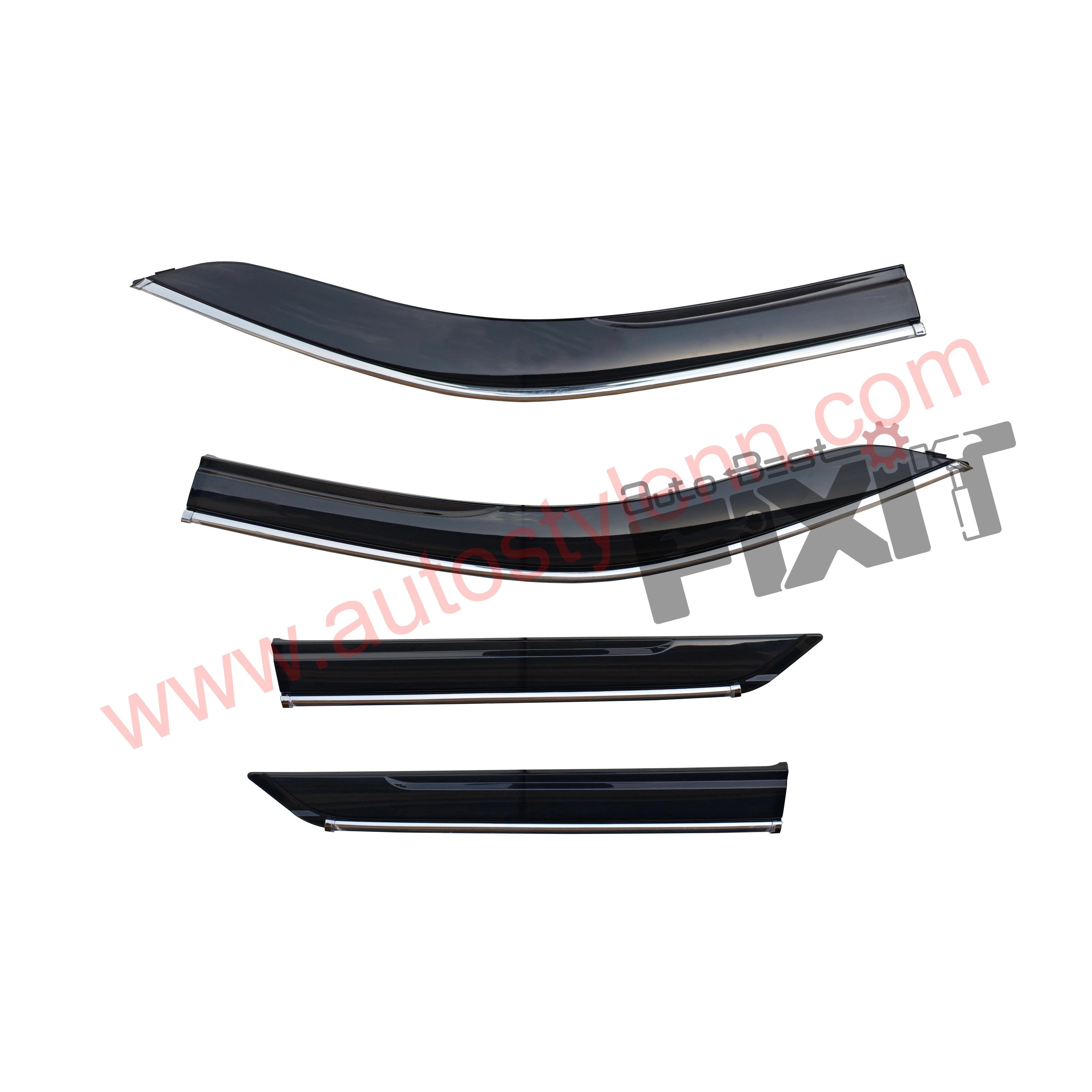 Toyota Fortuner 2016 Door Visor – Aftermarket Car Accesso