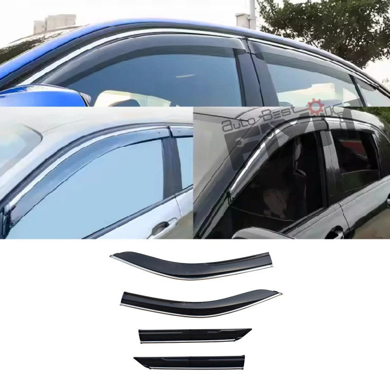 Toyota Fortuner 2016 Door Visor – High Quality Fini