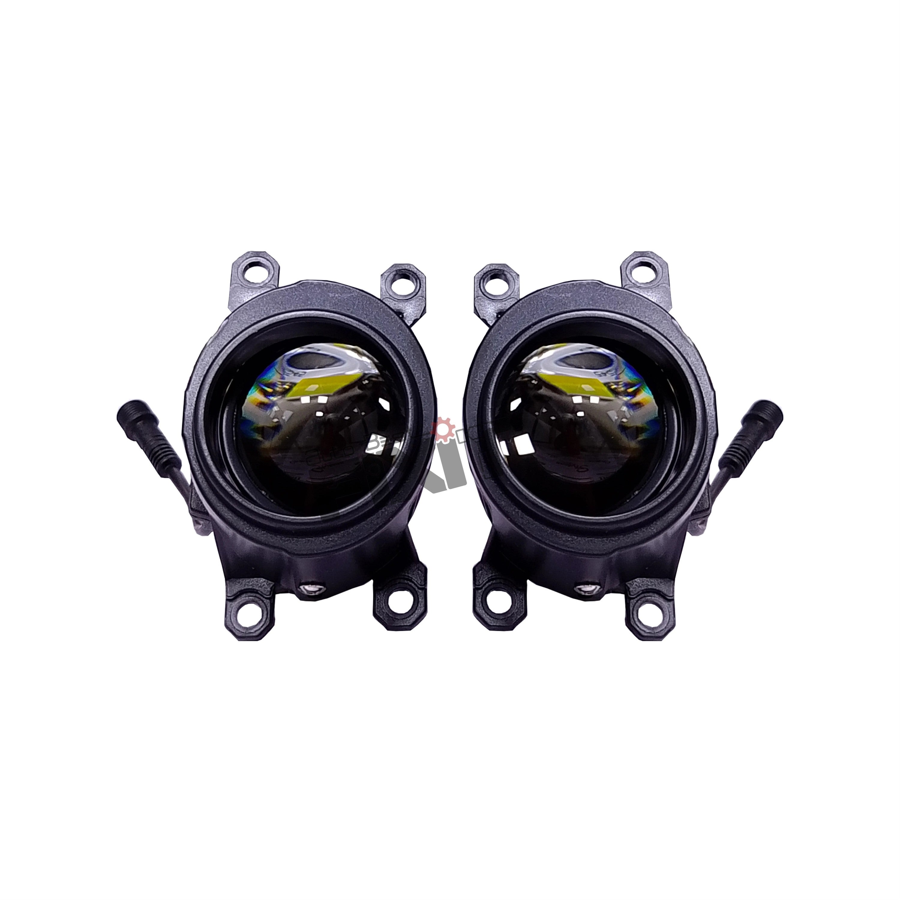 AutoStylenn Toyota Fortuner 2 Inch Single Colour LED Projector Fog Lamp For TOYOTA FORTUNER Compatible with TOYOTA Fortuner Vehicle