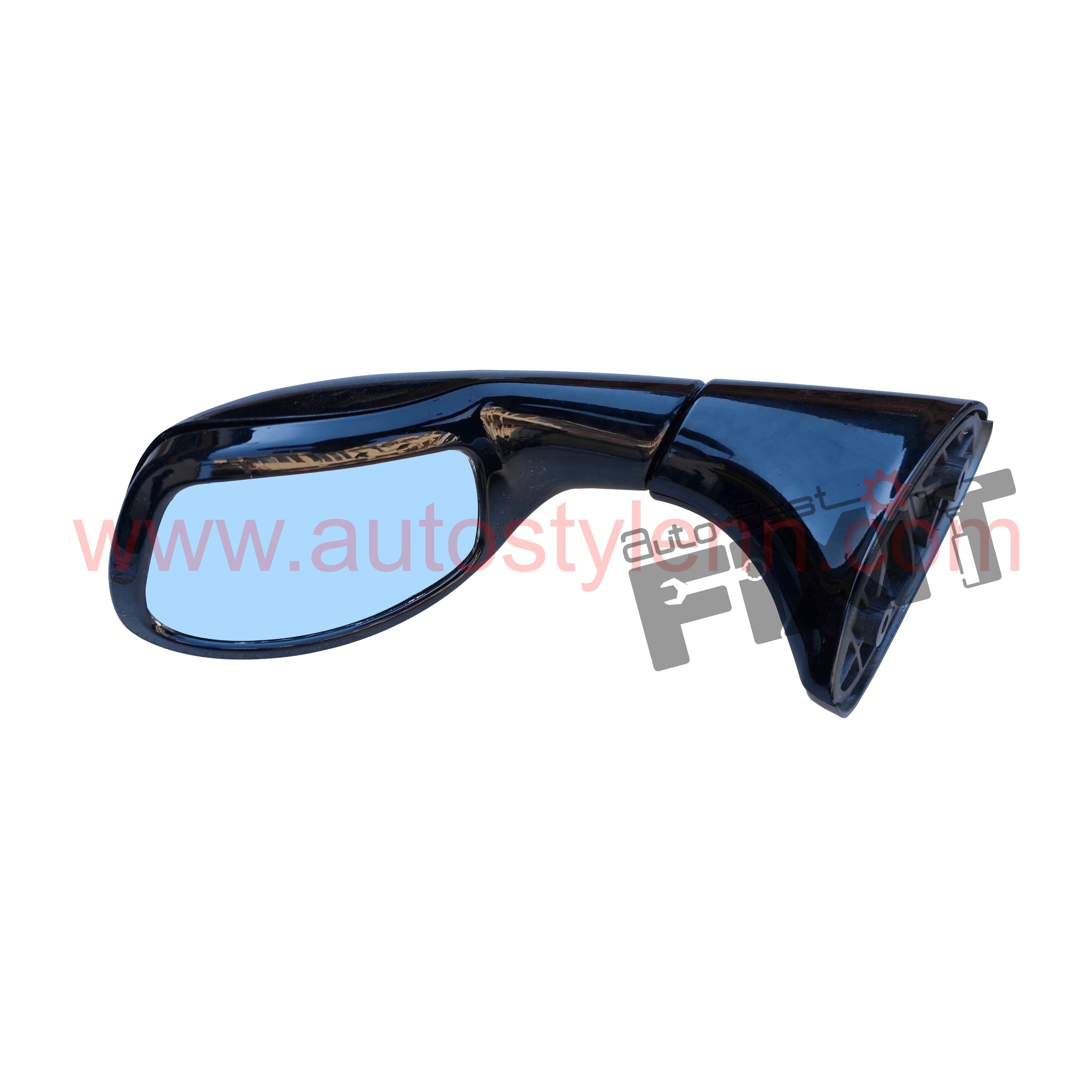 AutoStylenn Toyota Fortuner 2016 Fender Mirror (White / Black) For TOYOTA FORTUNER Compatible with TOYOTA Fortuner Vehicle_1
