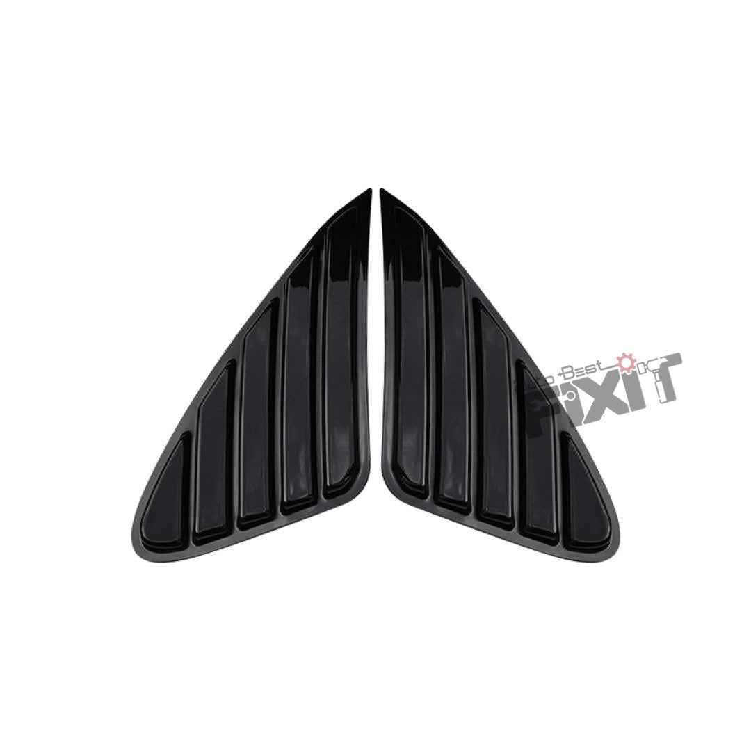 Window Louvers & Quarter Glass Cover For Toyota Glanza 2015-2021 – Aftermarket Car Accesso