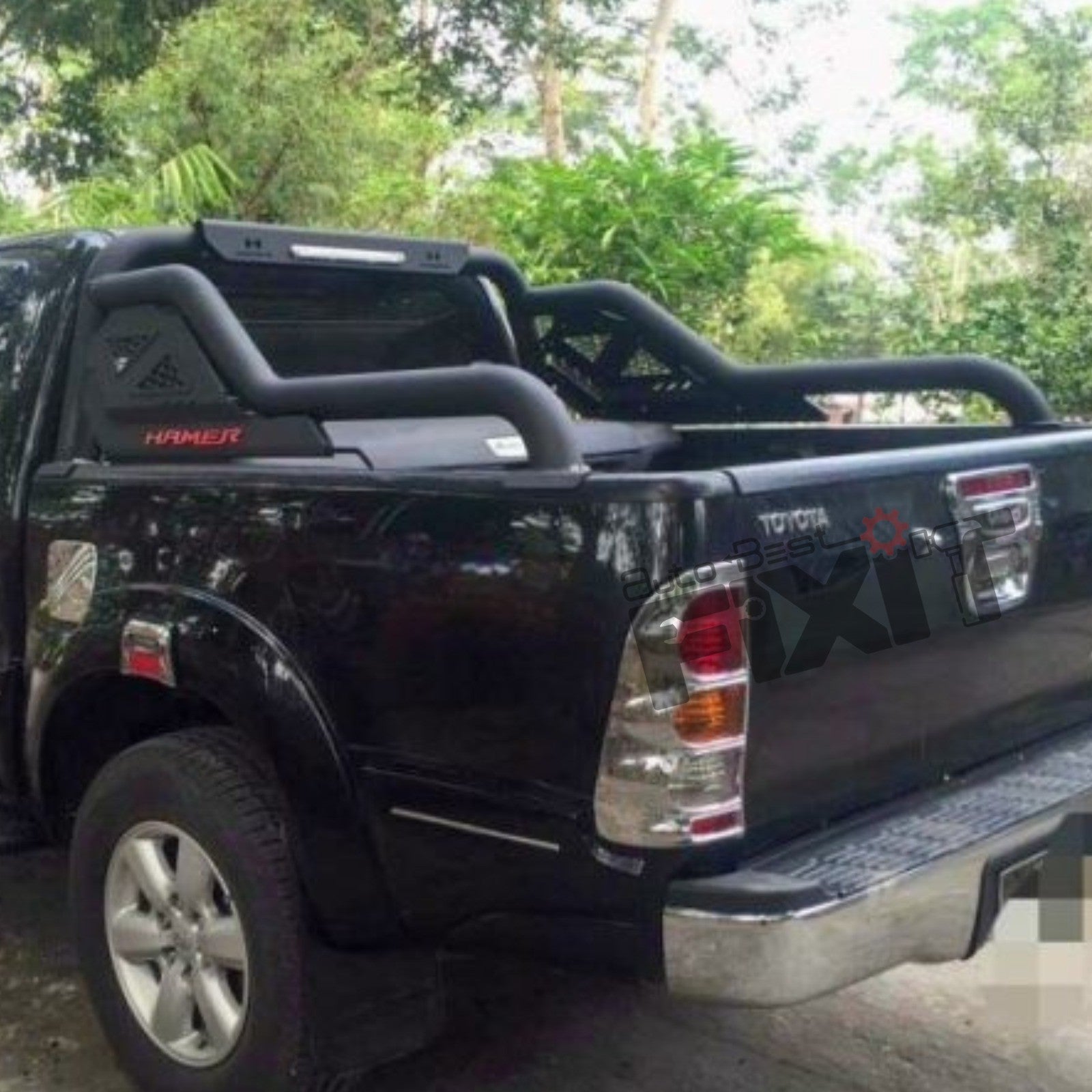 AutoStylenn Toyota Hilux Titanium Roll Bar For TOYOTA HILUX Compatible with TOYOTA Hilux Vehicle_2