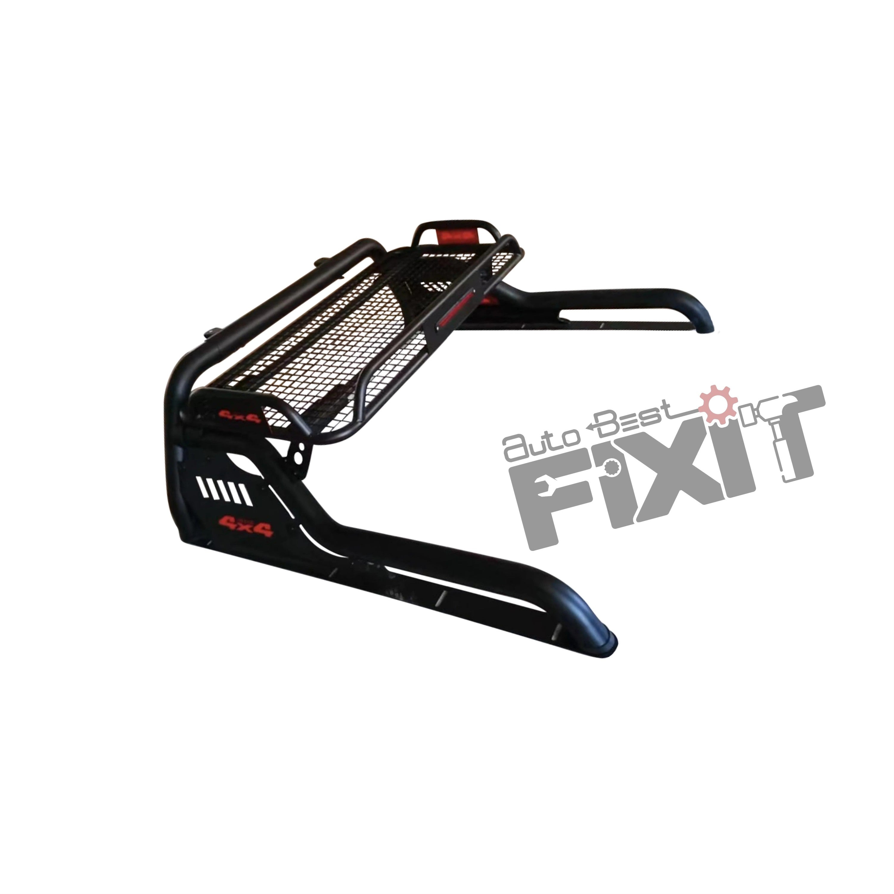 AutoStylenn Toyota Hilux Stellar Roll Bar With Carrier For TOYOTA HILUX Compatible with TOYOTA Hilux Vehicle