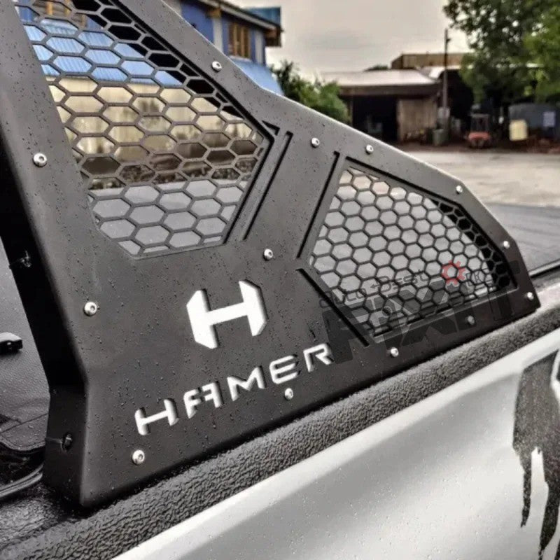 Toyota Hilux Warrior Style Roll Bar With LED – Durable ABS Constructi