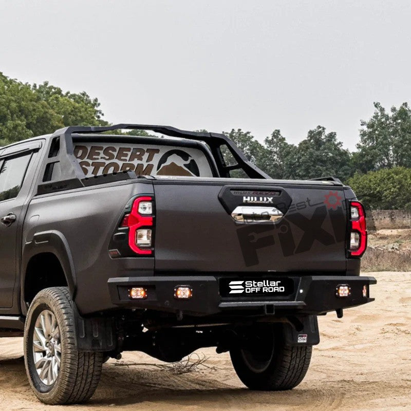 AutoStylenn Toyota Hilux Tail Gate Lock Cover For TOYOTA HILUX Compatible with TOYOTA Hilux Vehicle_3