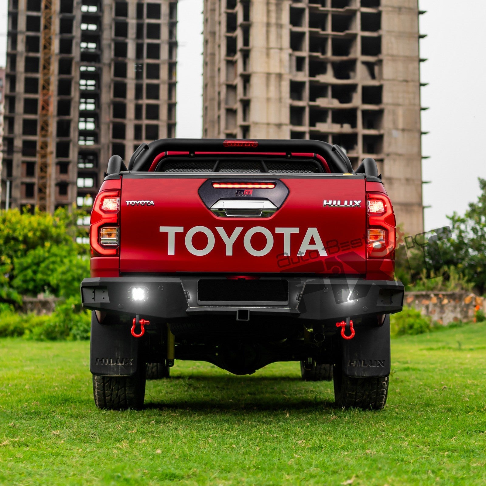AutoStylenn Toyota Hilux Tail Gate Lock Cover For TOYOTA HILUX Compatible with TOYOTA Hilux Vehicle_9