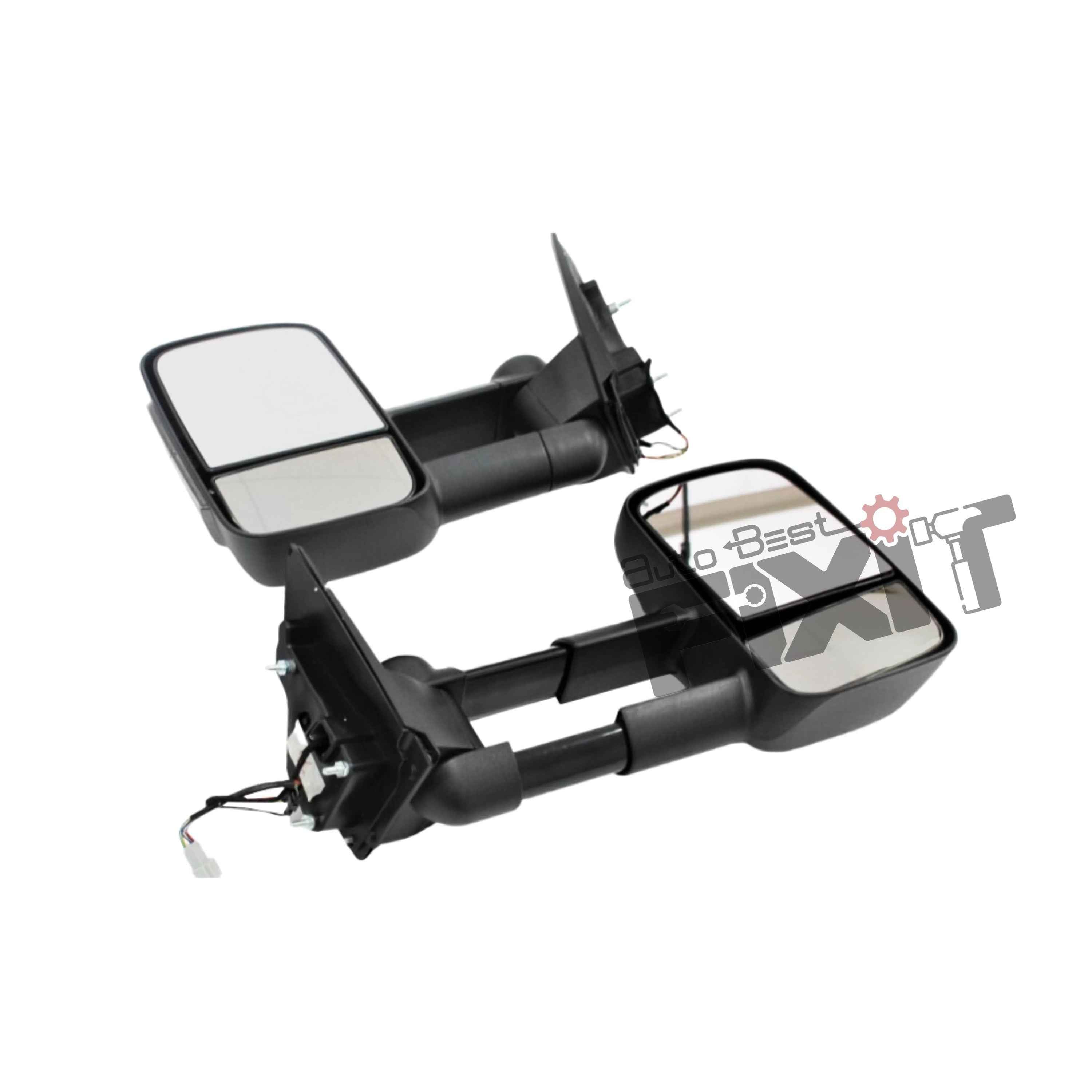 Toyota Hilux Off Road Heavy Duty Extendable Towing Mirrors – Aftermarket Car Accesso