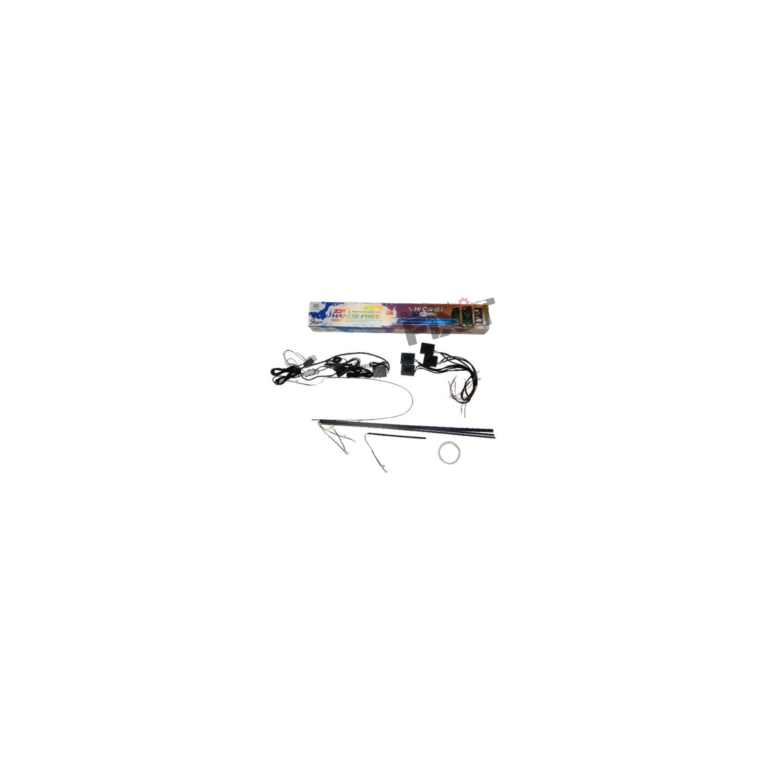 AutoStylenn Auto Stylenn Cardi Ambient Light K4 Plus 6 / 10 / 18 in 1 (Universal) For TOYOTA HYCROSS Compatible with TOYOTA Hycross Vehicle