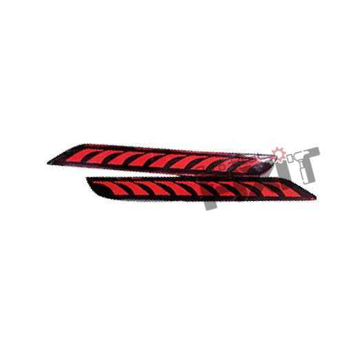 Toyota Hycross Red Bumper Reflector Matrix – Aftermarket Car Accesso