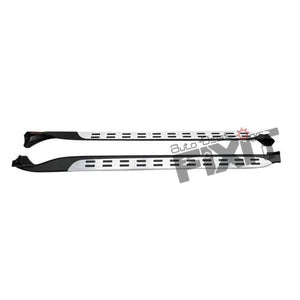 Toyota Innova Hycross Fixed Side Step (Silver & Black)