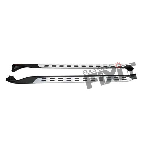 Toyota Innova Hycross Fixed Side Step (Silver & Black)