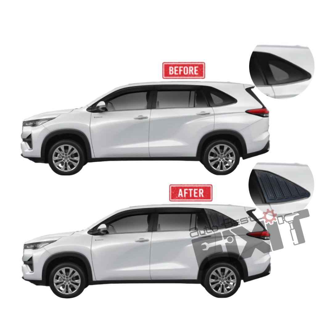 Toyota Hycross Window Louvers – Premium Quality Desi