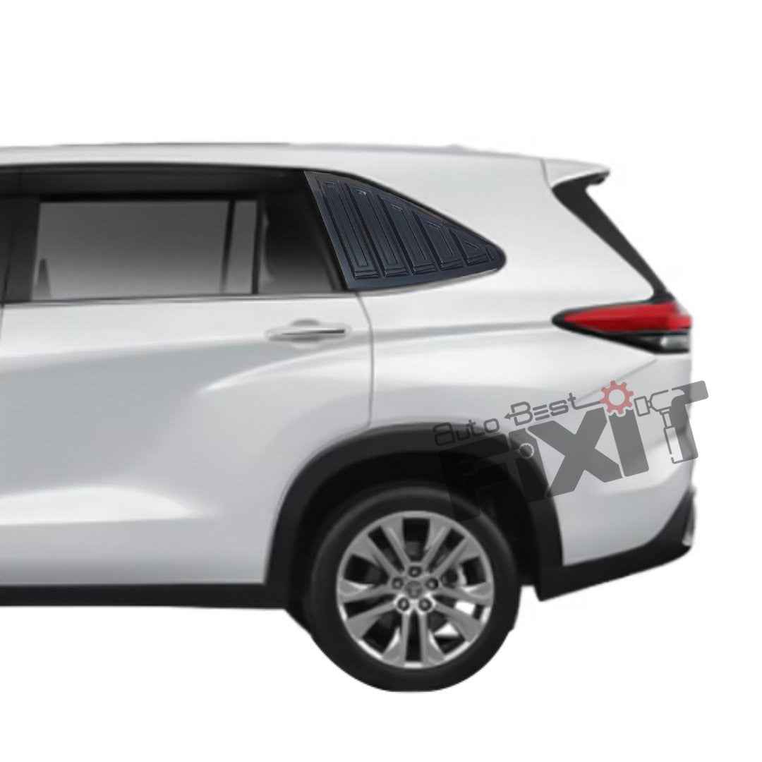 Toyota Hycross Window Louvers – Easy Installation F