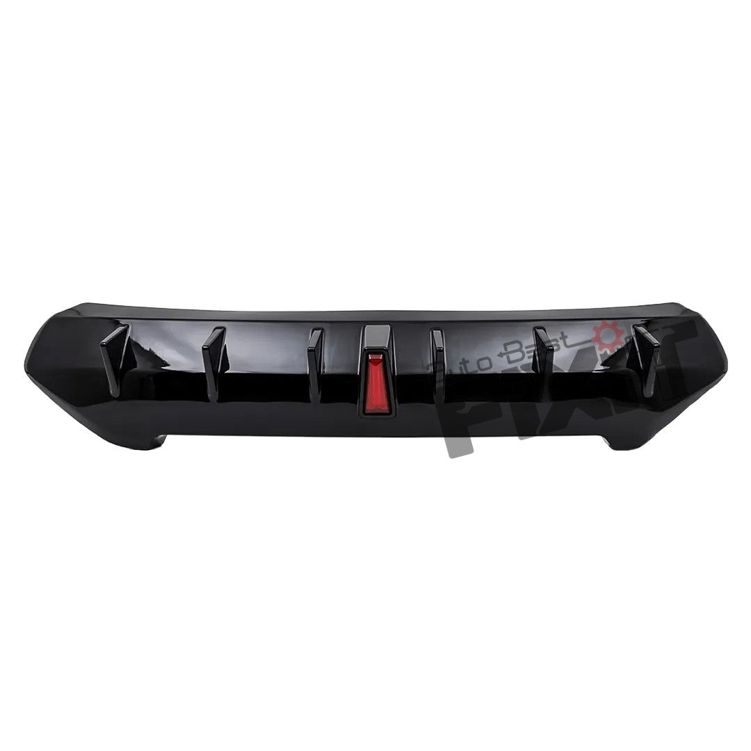 AutoStylenn Toyota Hyryder Rear Diffuser With F1 Light For TOYOTA HYRYDER Compatible with TOYOTA Hyryder Vehicle_1