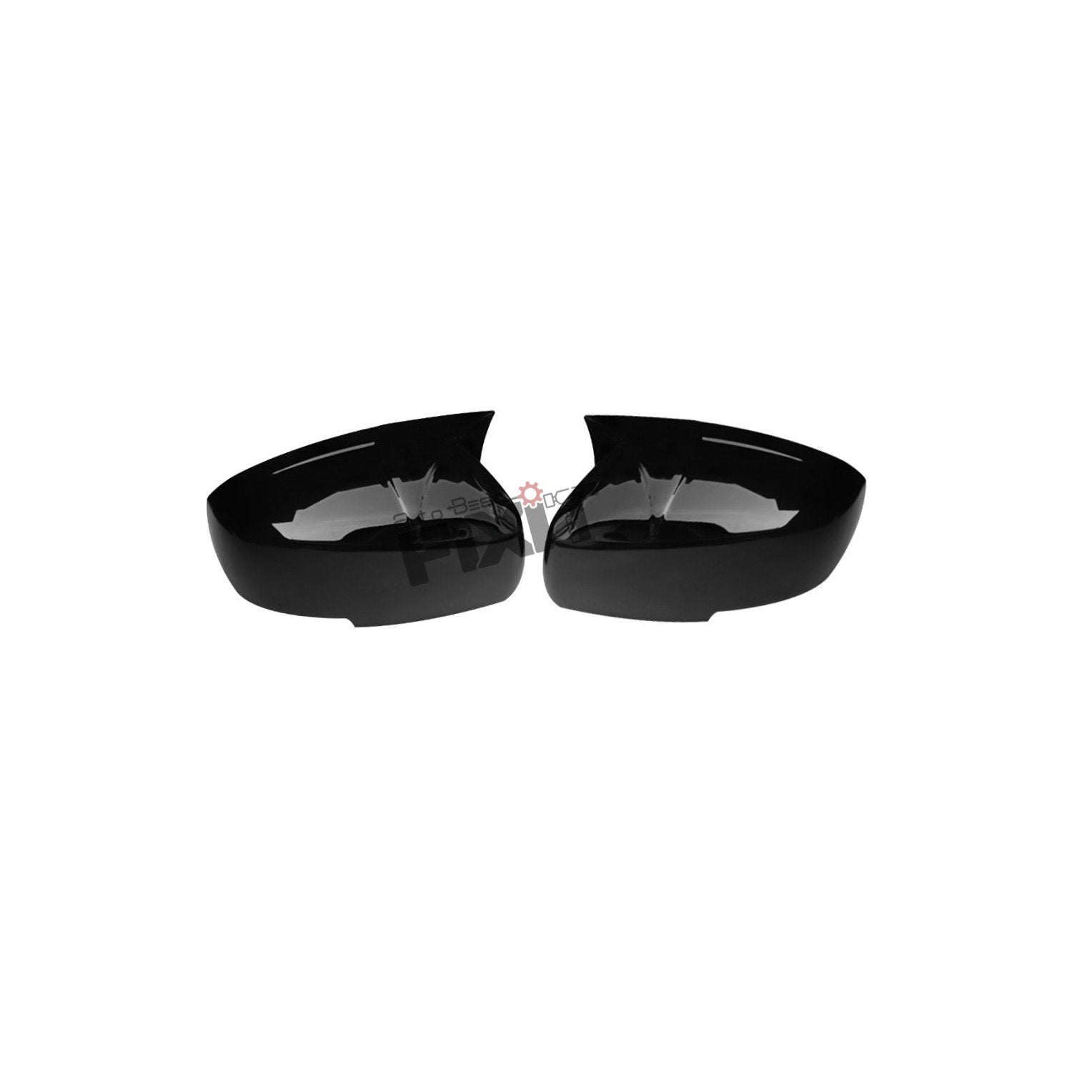 AutoStylenn Toyota Hyryder Batman Style Mirror Covers For TOYOTA HYRYDER Compatible with TOYOTA Hyryder Vehicle