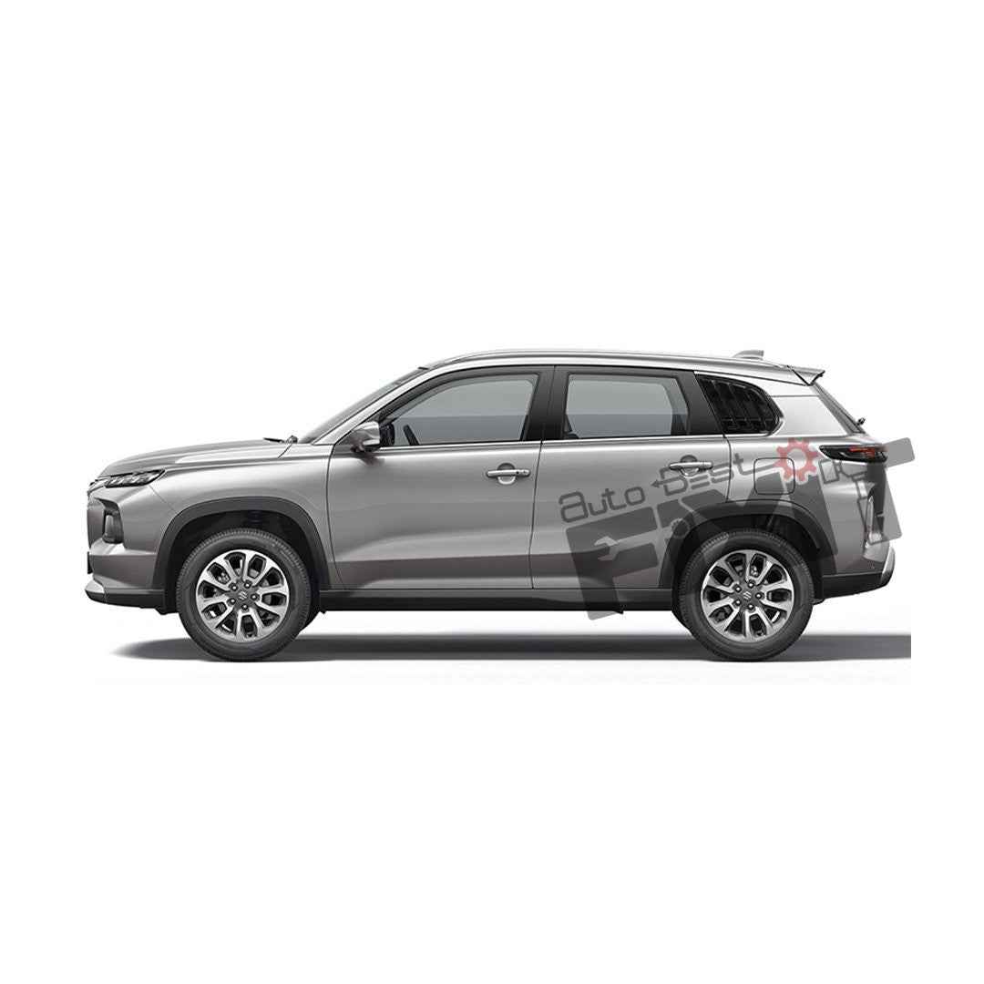 Toyota Hyryder Window Louvers & Quarter Glass Cover – Durable ABS Constructi