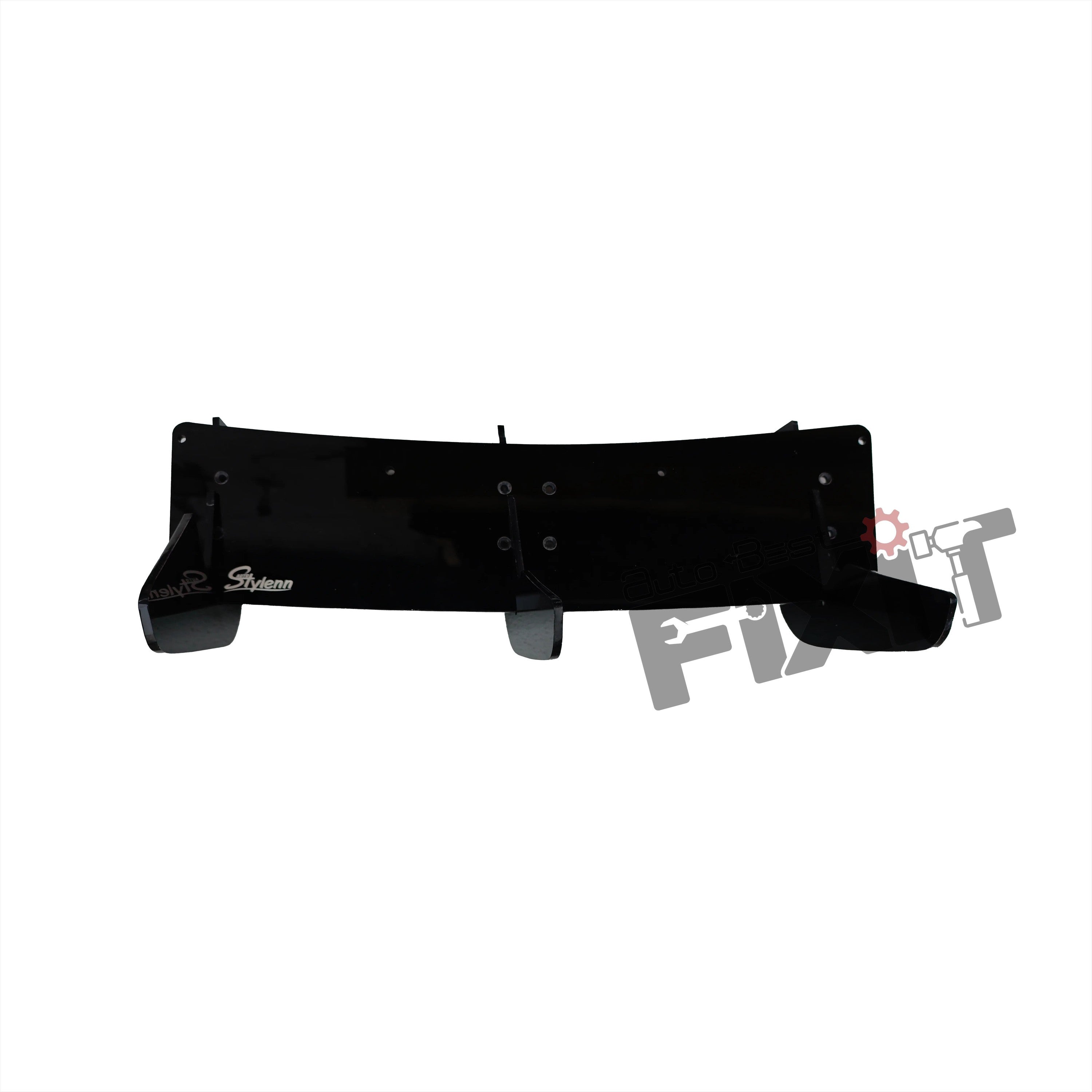 AutoStylenn Volkswagen Polo GTI 3 Fins Rear Diffuser For VOLKSWAGEN POLO Compatible with VOLKSWAGEN Polo Vehicle
