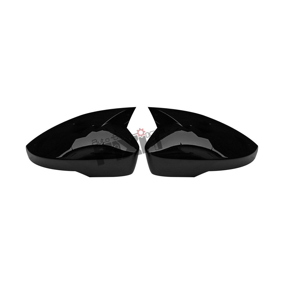 AutoStylenn Volkswagen Virtus Batman Style Mirror Cap For VOLKSWAGEN VIRTUS Compatible with VOLKSWAGEN Virtus Vehicle