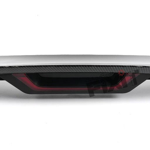AutoStylenn Universal Carbon Fiber Spoiler Automatic For VOLKSWAGEN VIRTUS Compatible with VOLKSWAGEN Virtus Vehicle_1