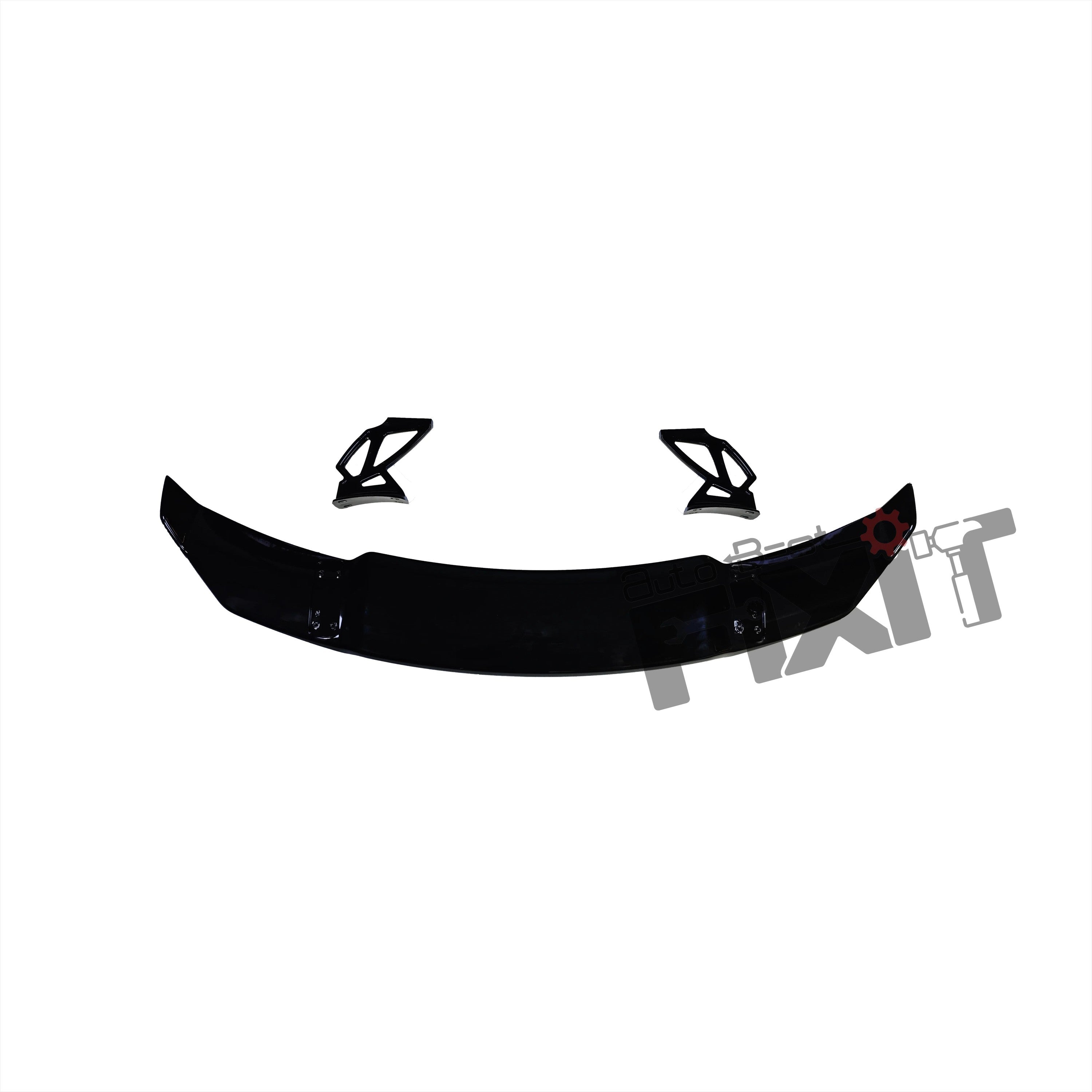 Universal Spoiler Sedan V2 Black