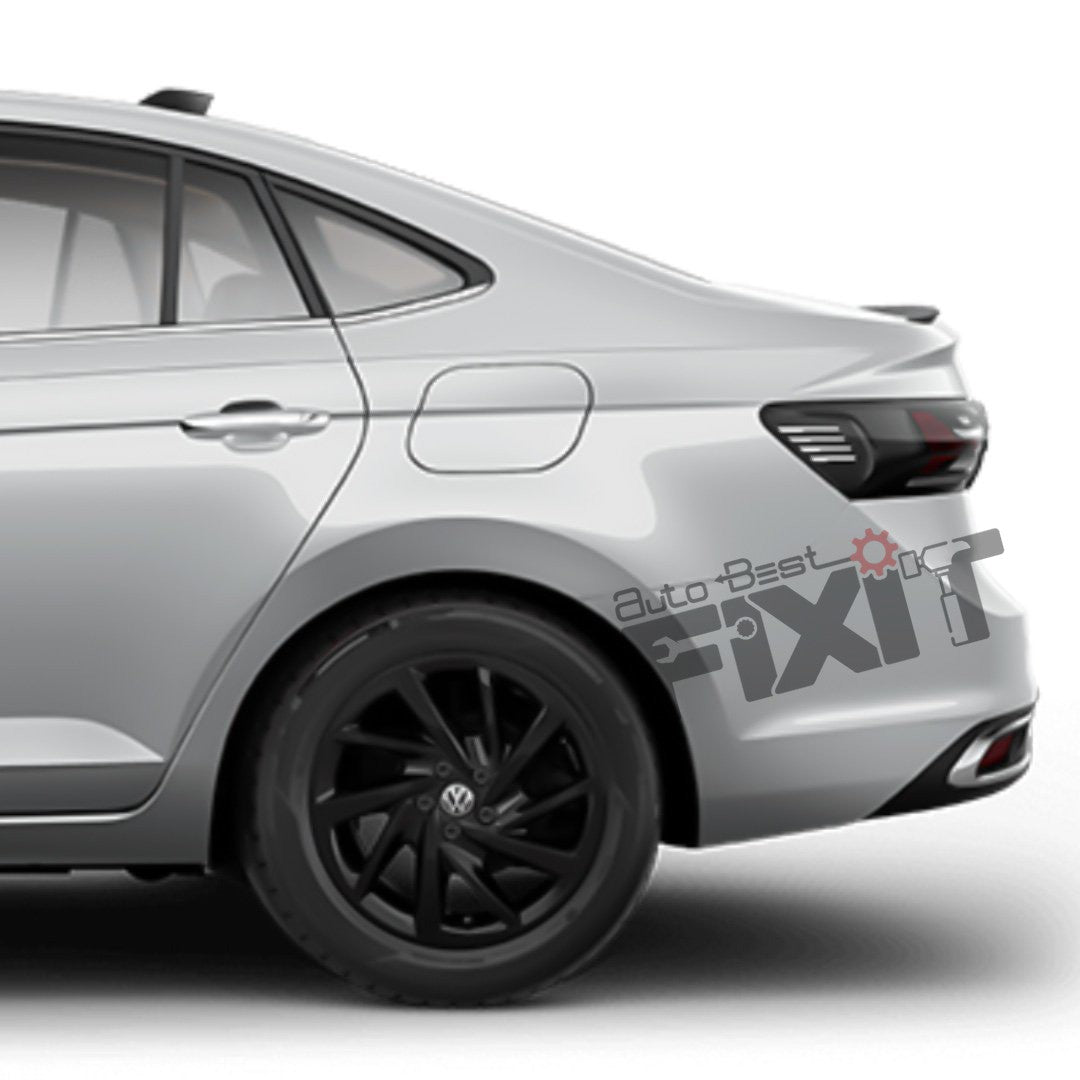 AutoStylenn Volkswagen Virtus Window Louvers For VOLKSWAGEN VIRTUS Compatible with VOLKSWAGEN Virtus Vehicle_4