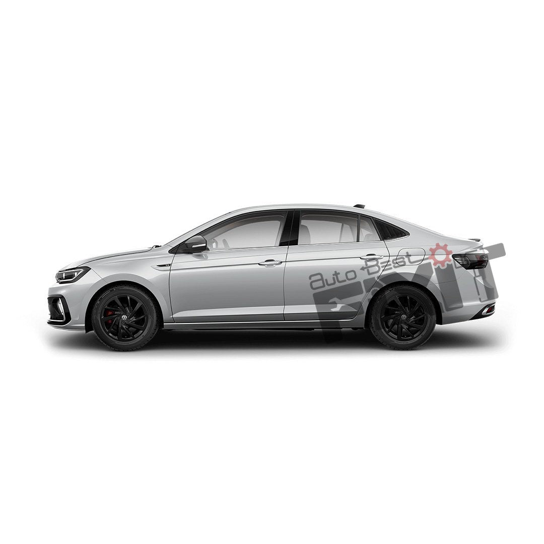 AutoStylenn Volkswagen Virtus Window Louvers For VOLKSWAGEN VIRTUS Compatible with VOLKSWAGEN Virtus Vehicle_5