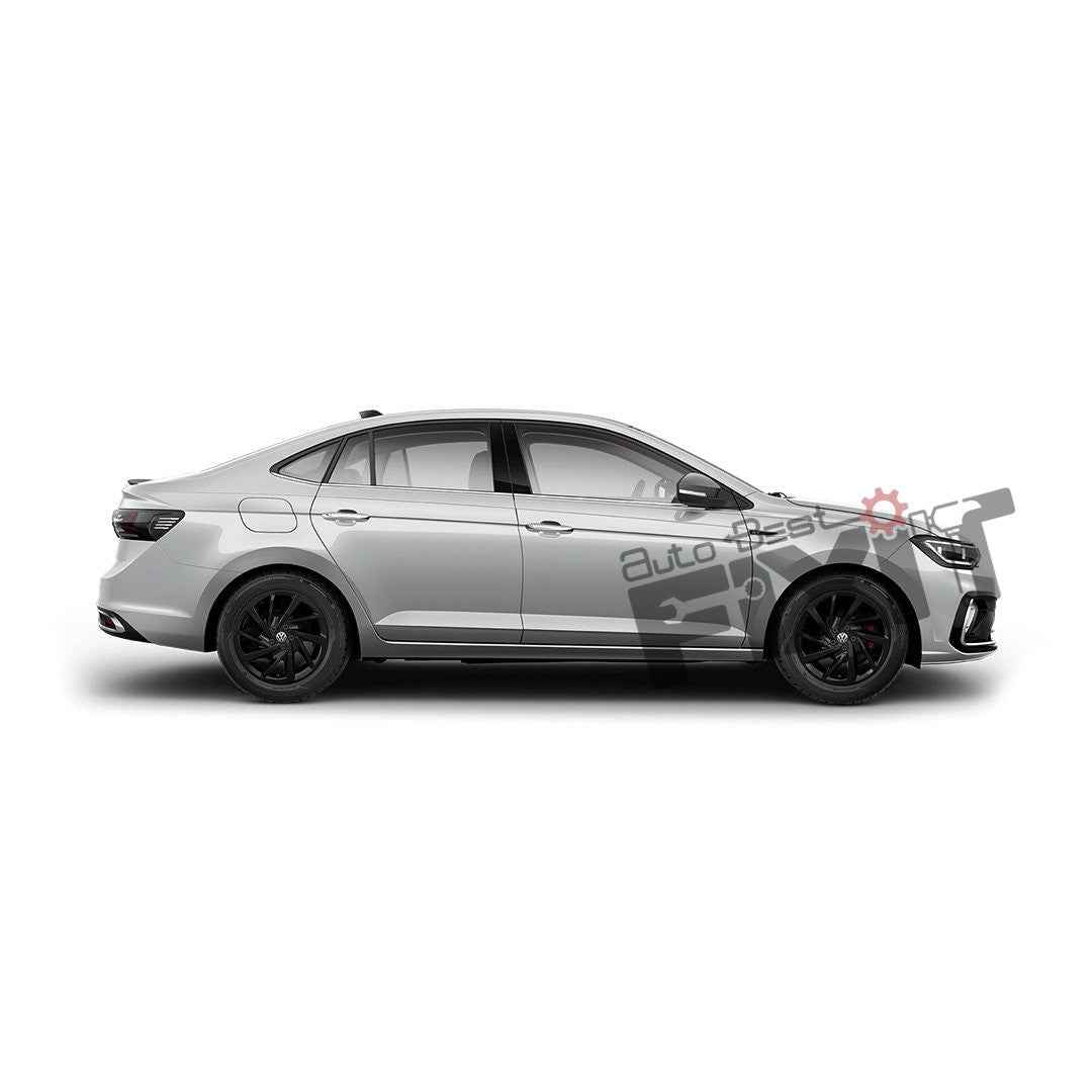 Volkswagen Virtus Window Louvers – High Quality Fini