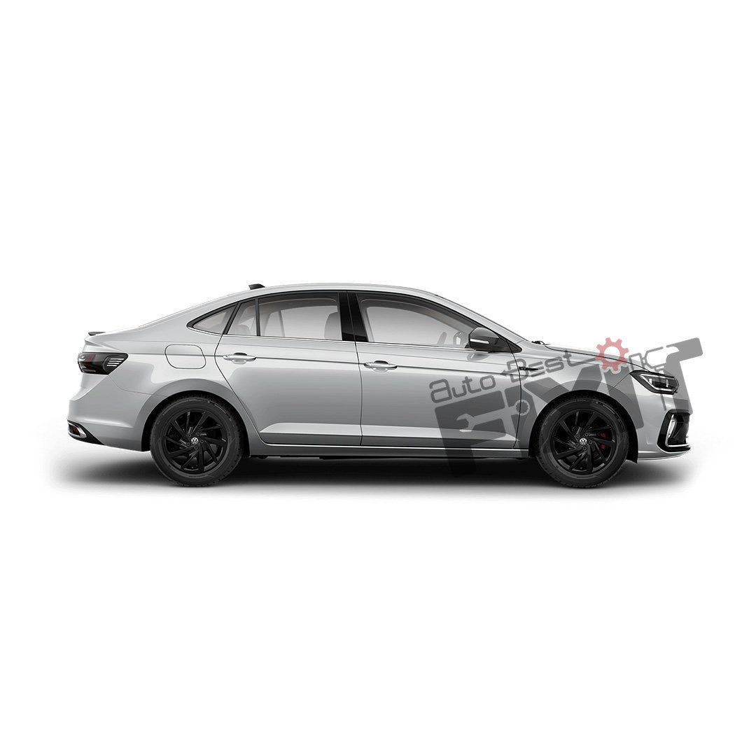 AutoStylenn Volkswagen Virtus Window Louvers For VOLKSWAGEN VIRTUS Compatible with VOLKSWAGEN Virtus Vehicle_6