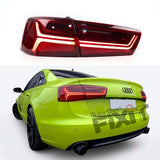 Audi A6 (4G2, C7) 2019-20 Matrix Style Taillamps | Petrol Taillamps (2015-2019)