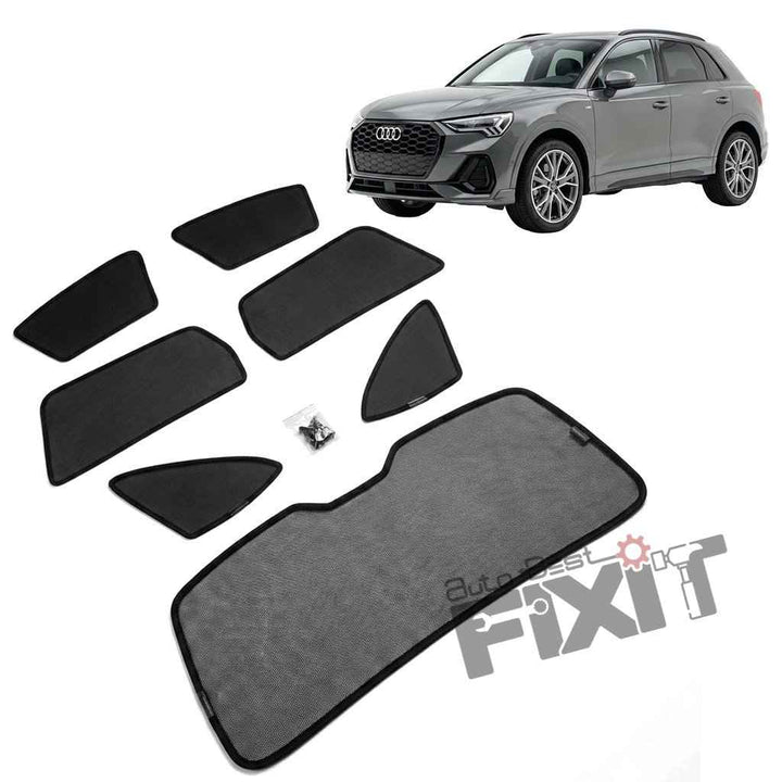 Audi Q3 Car Window Curtains (2020-Present) - Custom Fit Sun Shade, UV & Privacy Protection