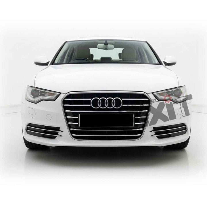 Audi A6 (2012-15) Matrix Style Chrome Grille | Direct-Fit Replacement Part