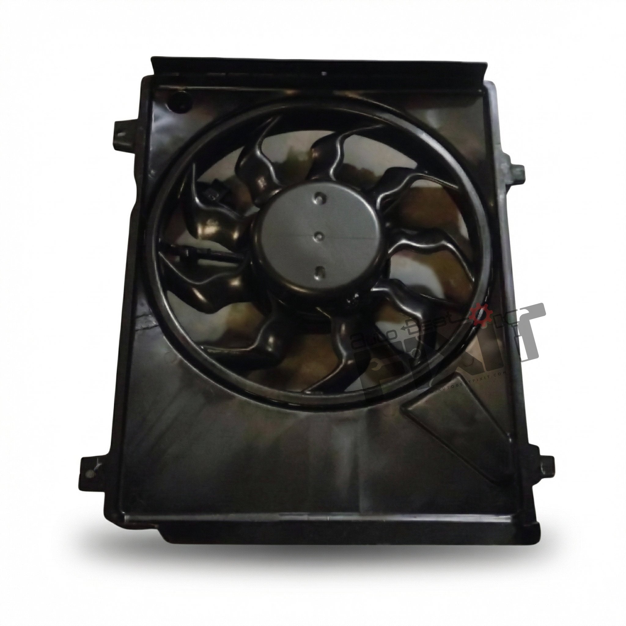 HANON RADIATOR FAN ASSEMBLY-I10 1ST GEN 2010-2014 Compatible with HYUNDAI I10 Vehicle