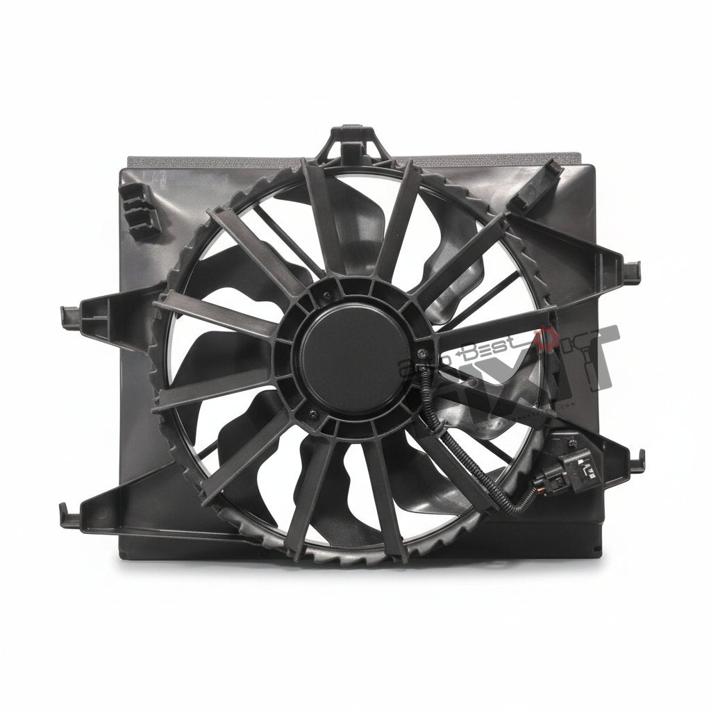 HANON FAN ASSY-GRAND I10 PTL  2013-2019/XCENT 2013-2020 Compatible with HYUNDAI GRAND I10 Vehicle_1