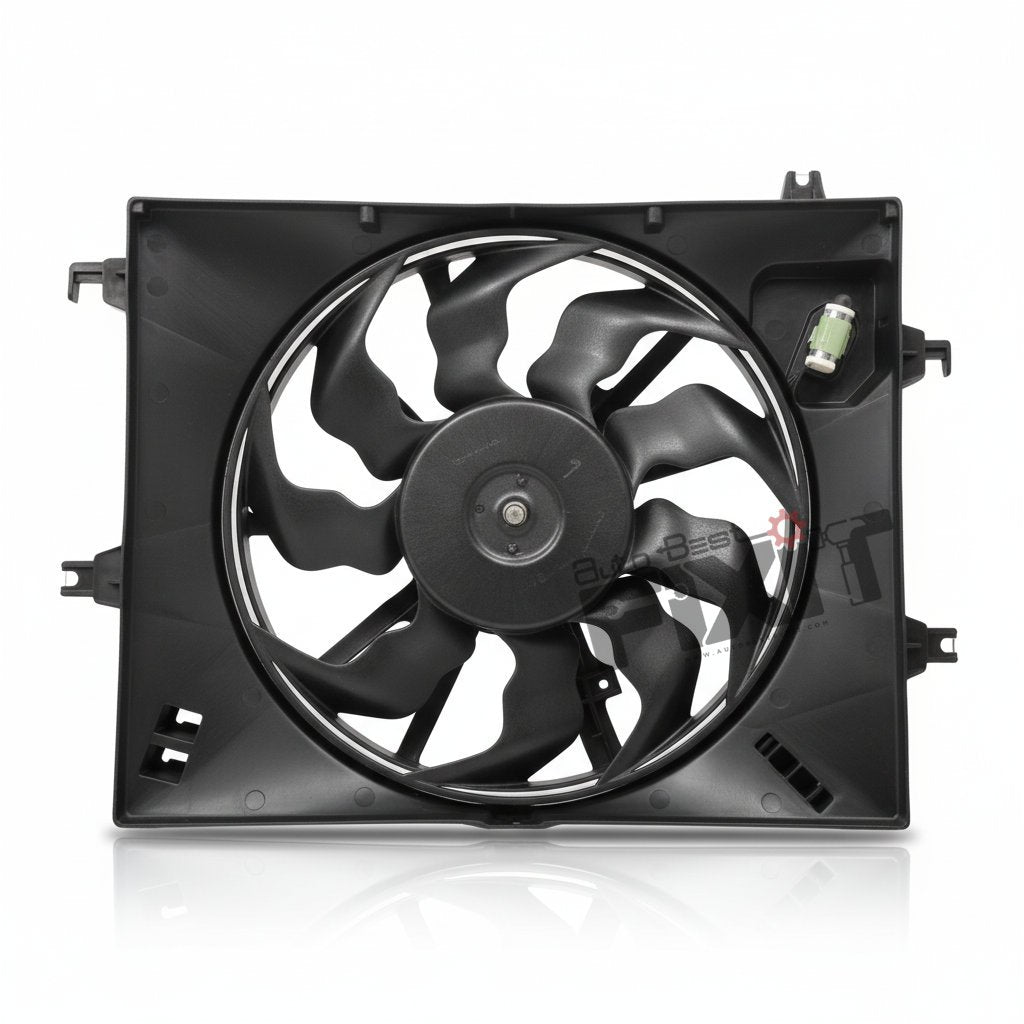 HANON FAN ASSY-GRAND I10 PTL  2013-2019/XCENT 2013-2020 Compatible with HYUNDAI GRAND I10 Vehicle