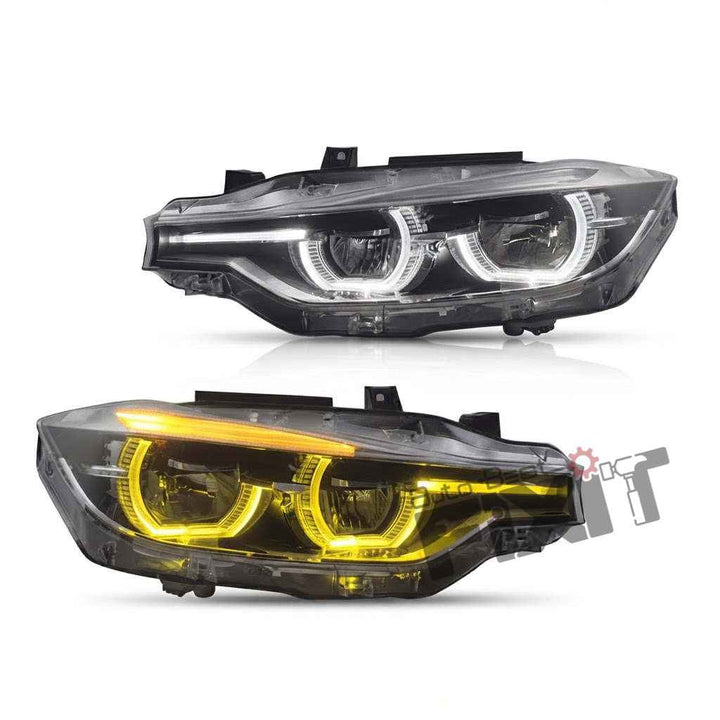 BMW 3 Series Dual Colour Headlight Assembly (2013-2015) | RKNP