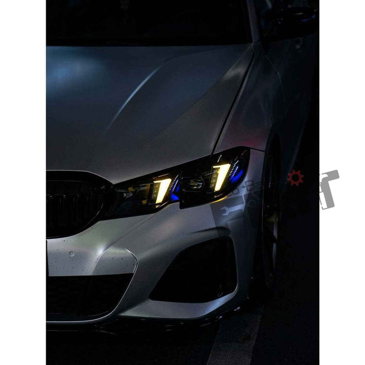 BMW 3 Series Snake Design Headlight Assembly (2020-2022) | RKNP