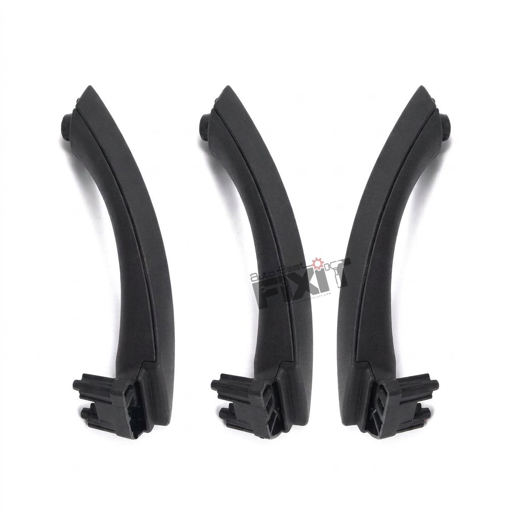 KARTION Door Handle Compatible With BMW 3 Series Door Handle 3 Series E90 2004-2012 Black Compatible with BMW 3' E90 Vehicle