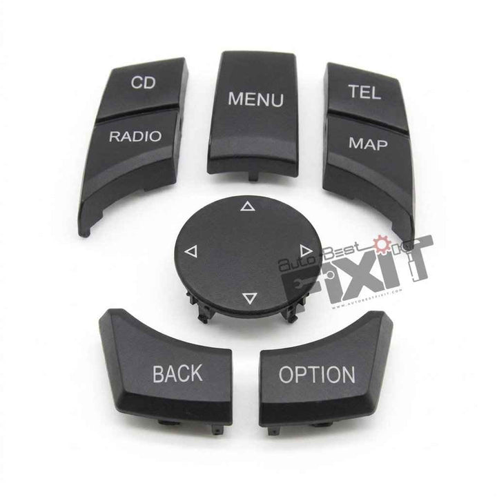 KARTION Multimedia Button Compatible With Bmw 5 Series Multimedia Button 5 Series F10 2010-2017 1 Series F20 3 Series F30 F34 6 Series F12 7 Series F02 X3 F25 X5 F15 X6 F16 Compatible with BMW 1' F20 Vehicle